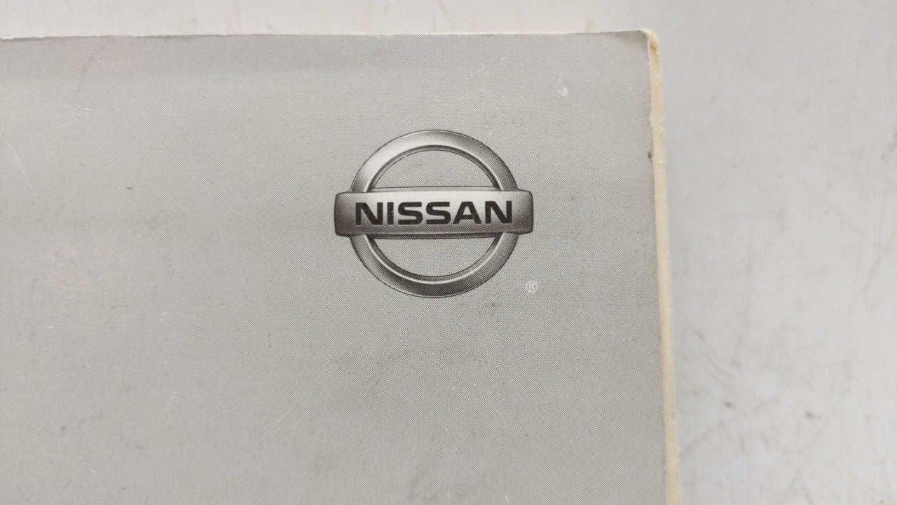 2006 Nissan Altima Owners Manual Book Guide OEM Used Auto Parts - Oemusedautoparts1.com