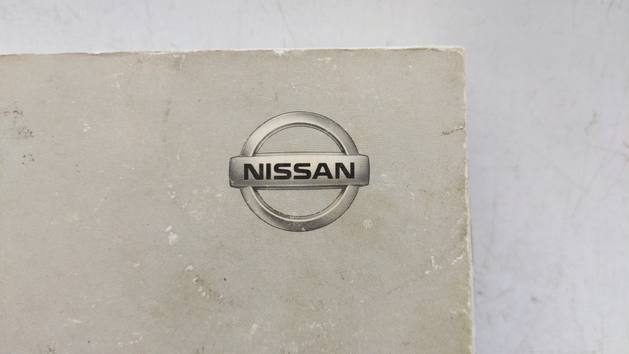 2005 Nissan Altima Owners Manual Book Guide OEM Used Auto Parts - Oemusedautoparts1.com