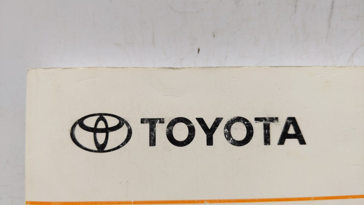 1996 Toyota Camry Owners Manual Book Guide OEM Used Auto Parts - Oemusedautoparts1.com