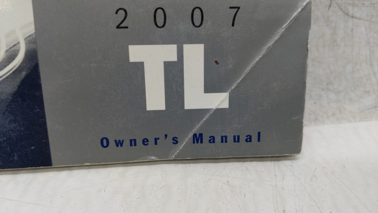2007 Acura Tl Owners Manual Book Guide OEM Used Auto Parts - Oemusedautoparts1.com
