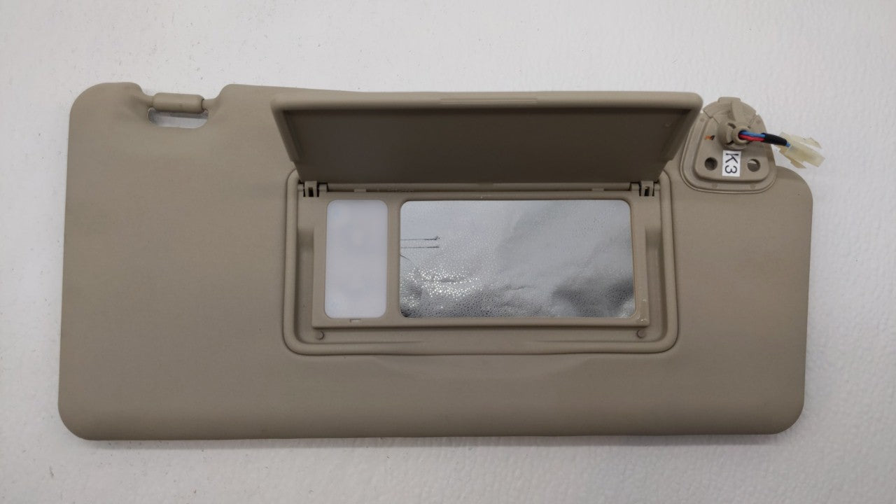 2008-2015 Nissan Rogue Sun Visor Shade Replacement Passenger Right Mirror Fits 2008 2009 2010 2011 2012 2013 2014 2015 OEM Used Auto Parts - Oemusedautoparts1.com