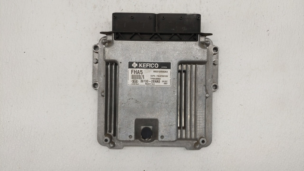 2015 Kia Soul PCM Engine Computer ECU ECM PCU OEM P/N:39133-2EHA5 39132-2EHA5 Fits OEM Used Auto Parts - Oemusedautoparts1.com