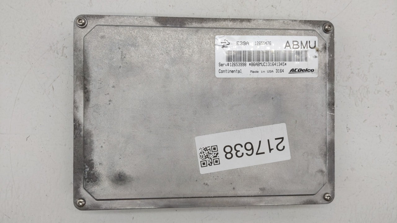 2013-2016 Chevrolet Malibu PCM Engine Computer ECU ECM PCU OEM P/N:12653998 12655476 Fits 2013 2014 2015 2016 OEM Used Auto Parts - Oemusedautoparts1.com