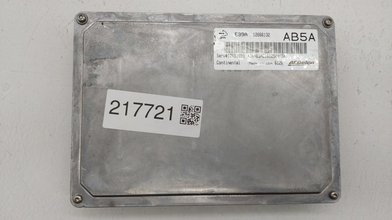 2013-2016 Chevrolet Malibu PCM Engine Computer ECU ECM PCU OEM P/N:12653998 12655476 Fits 2013 2014 2015 2016 OEM Used Auto Parts - Oemusedautoparts1.com