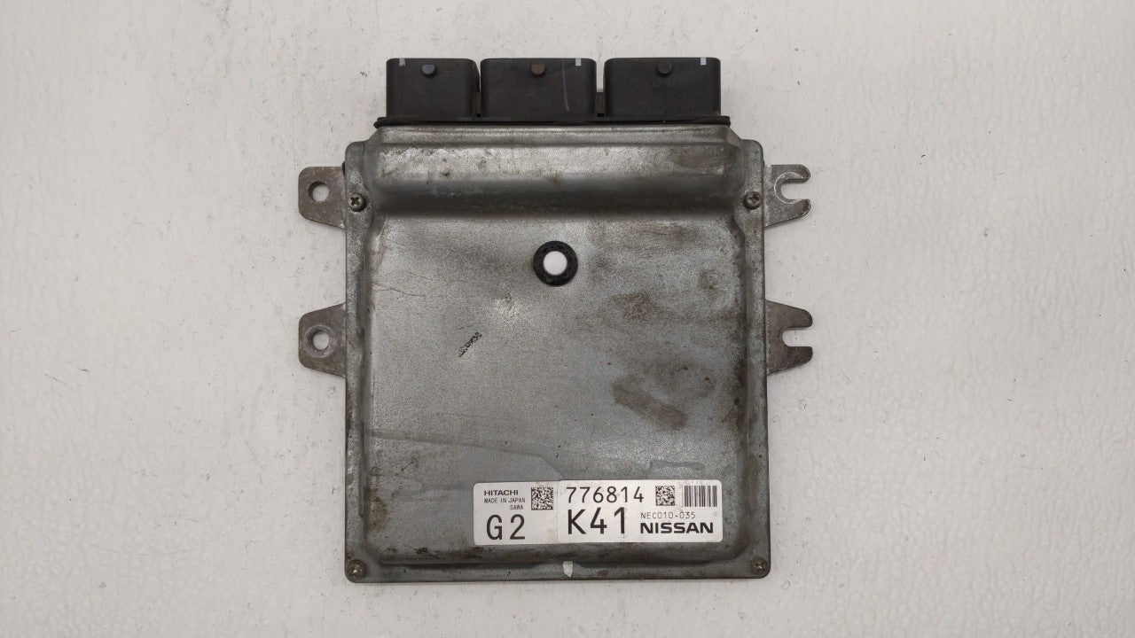 2014 Nissan Pathfinder PCM Engine Computer ECU ECM PCU OEM P/N:NEC010-035 NEC010-033 Fits OEM Used Auto Parts - Oemusedautoparts1.com