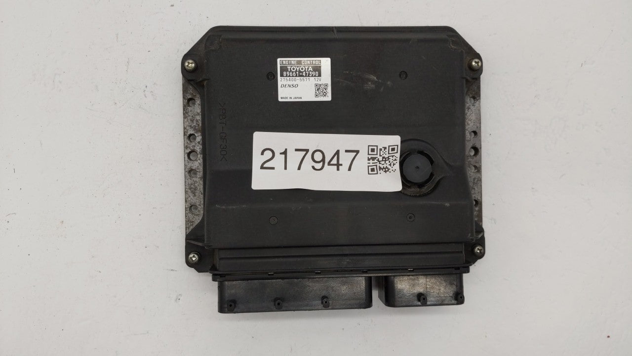 2011 Toyota Prius PCM Engine Computer ECU ECM PCU OEM P/N:89661-47390 89681-47211 Fits OEM Used Auto Parts - Oemusedautoparts1.com