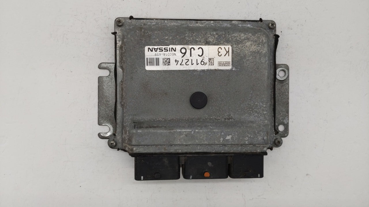 2015 Nissan Rogue PCM Engine Computer ECU ECM PCU OEM P/N:NEC018-659 Fits OEM Used Auto Parts - Oemusedautoparts1.com