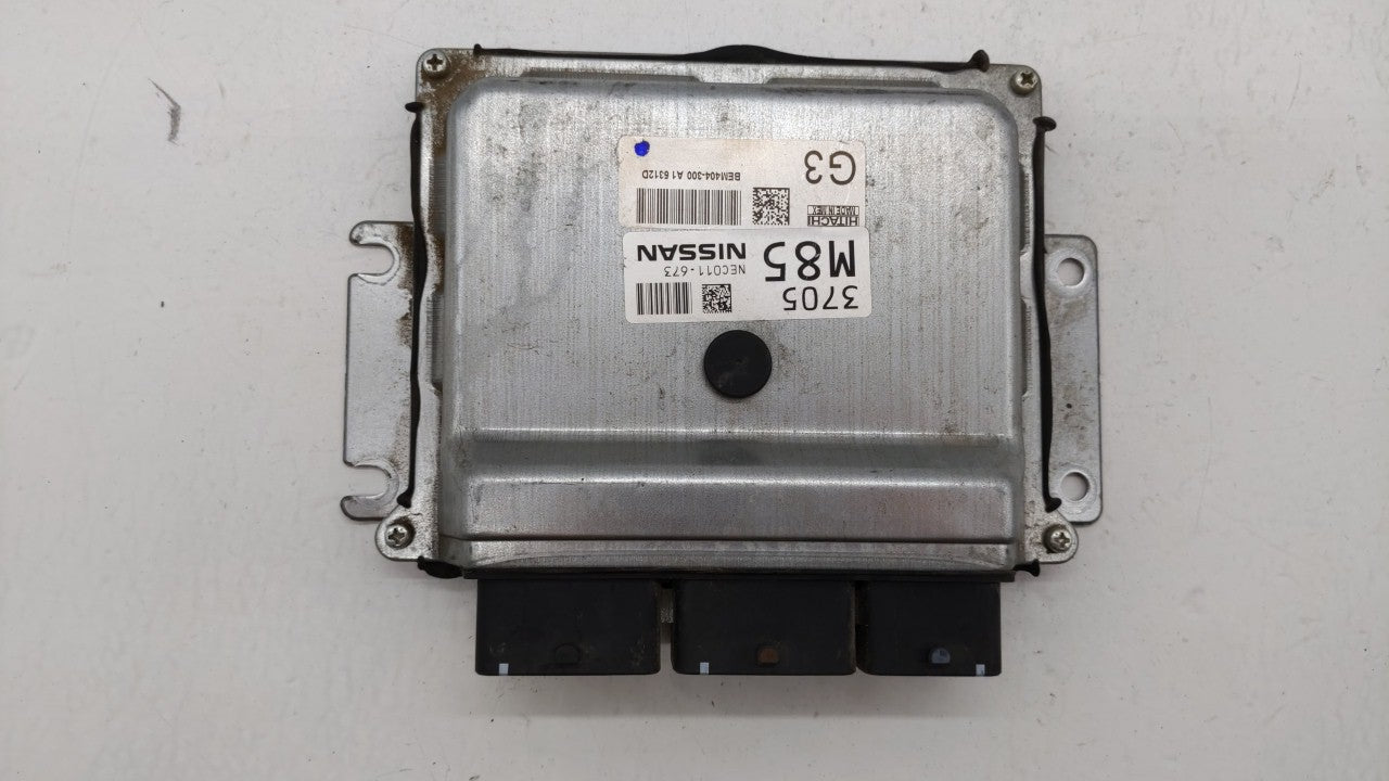 2013-2015 Nissan Sentra PCM Engine Computer ECU ECM PCU OEM P/N:BEM404-300 A1 NEC001-666 Fits 2013 2014 2015 OEM Used Auto Parts - Oemusedautoparts1.com