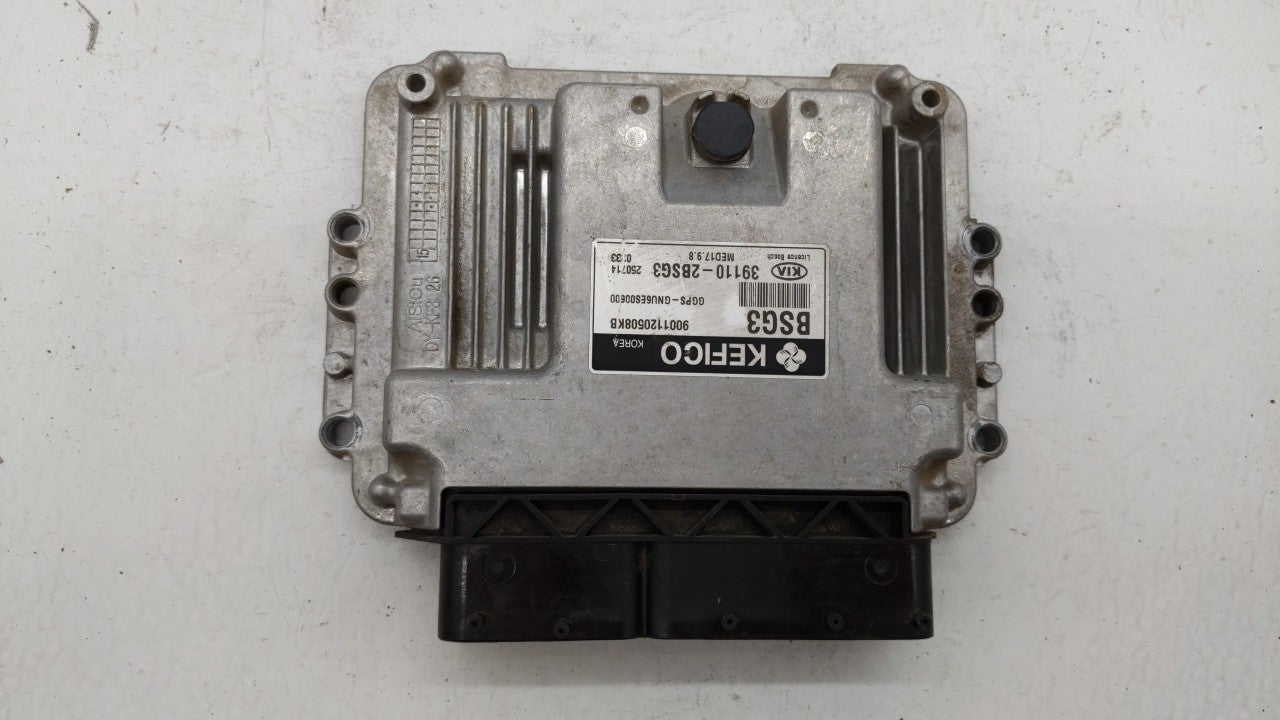 2016 Kia Soul PCM Engine Computer ECU ECM PCU OEM P/N:39110-2BSG3 39110-2BSE8 Fits OEM Used Auto Parts - Oemusedautoparts1.com