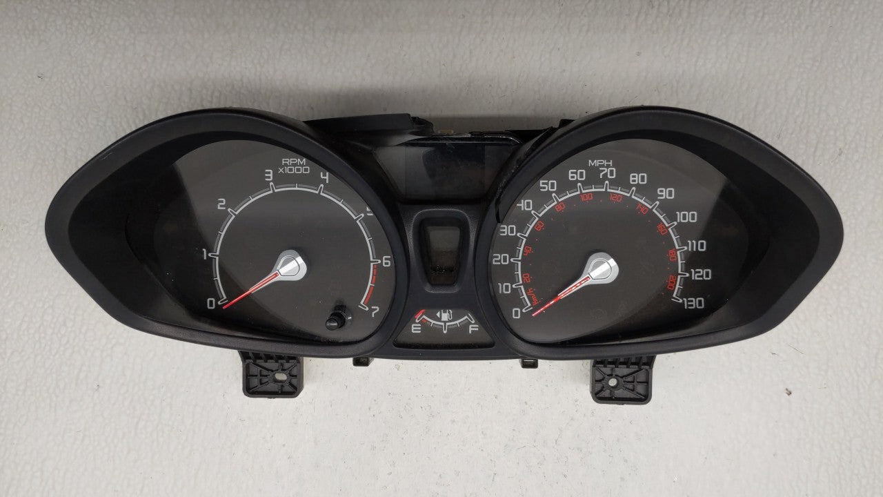 2011 Ford Fiesta Instrument Cluster Speedometer Gauges P/N:AE8T-10849-EA AE8T-10849-EB Fits OEM Used Auto Parts - Oemusedautoparts1.com