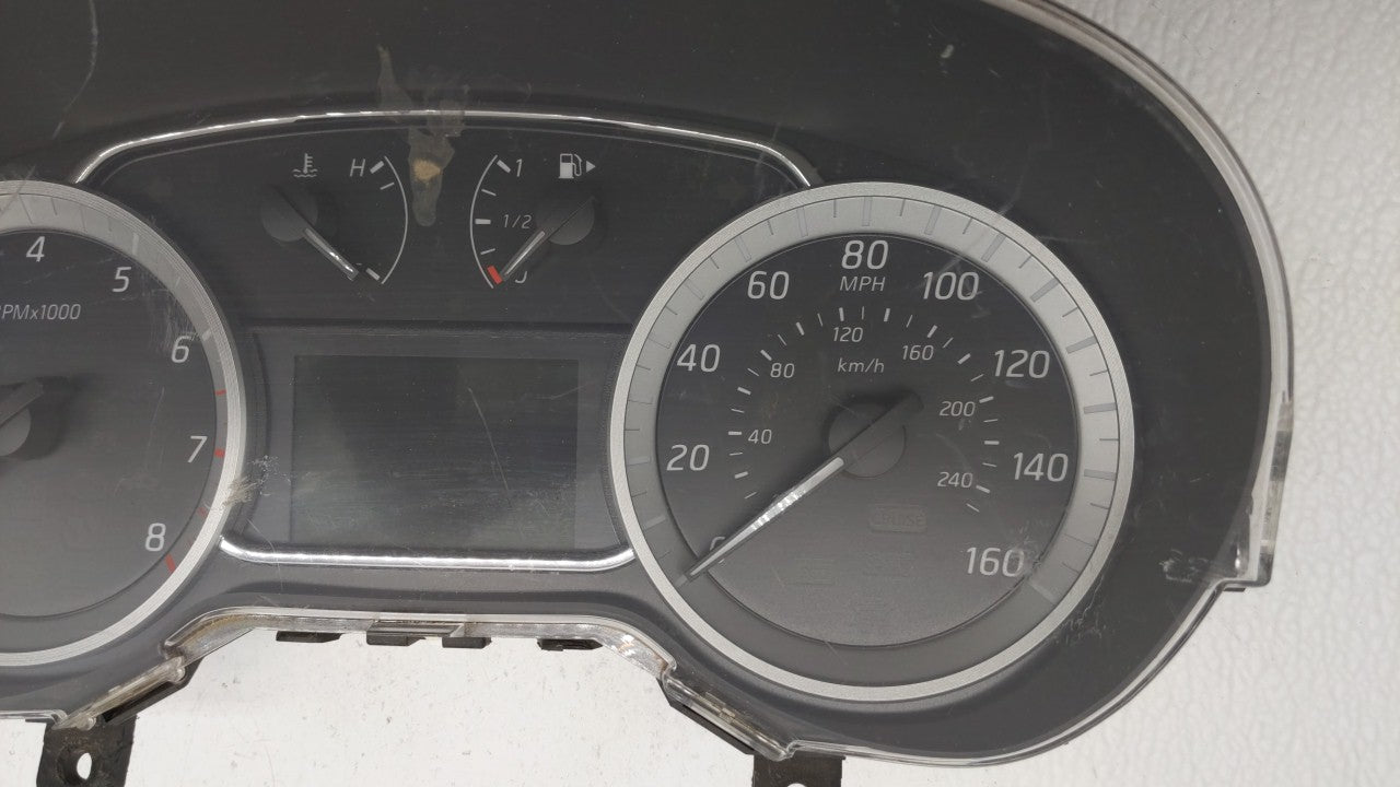 2014-2015 Nissan Sentra Instrument Cluster Speedometer Gauges P/N:248109AM0D Fits 2014 2015 OEM Used Auto Parts - Oemusedautoparts1.com