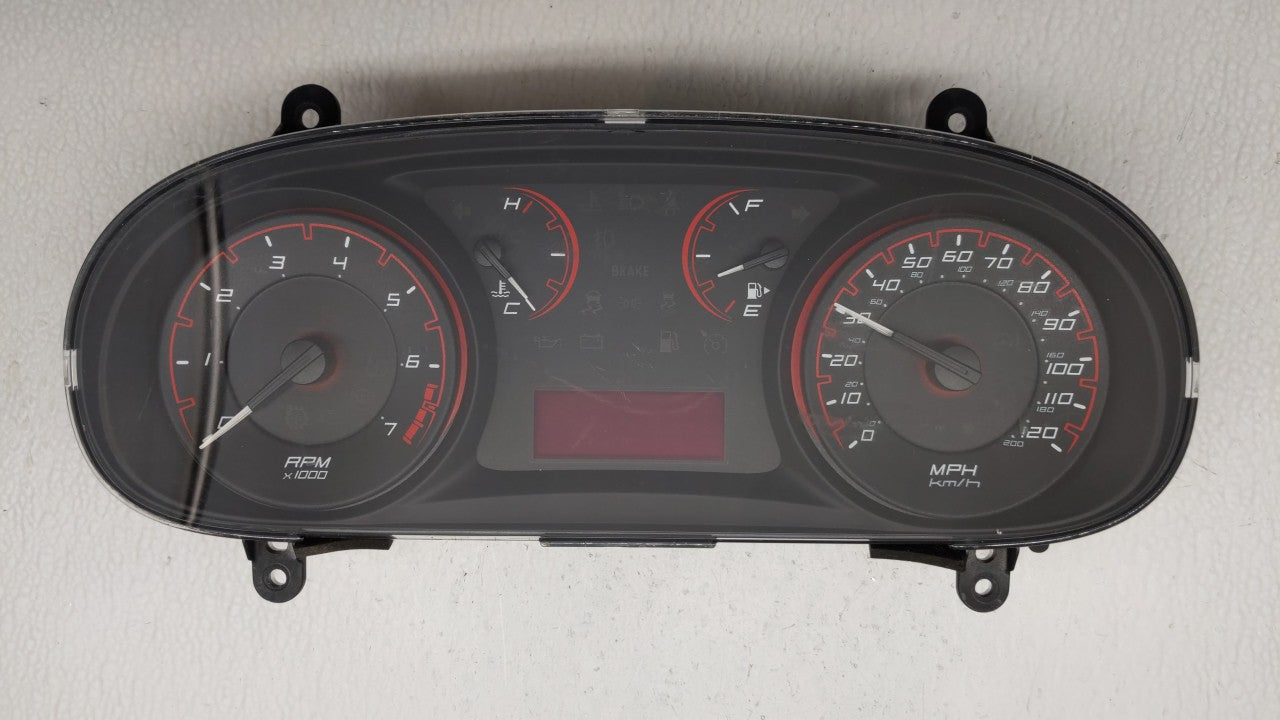 2015 Dodge Dart Instrument Cluster Speedometer Gauges P/N:M9-5LWH4R M9-5FG14R Fits OEM Used Auto Parts - Oemusedautoparts1.com