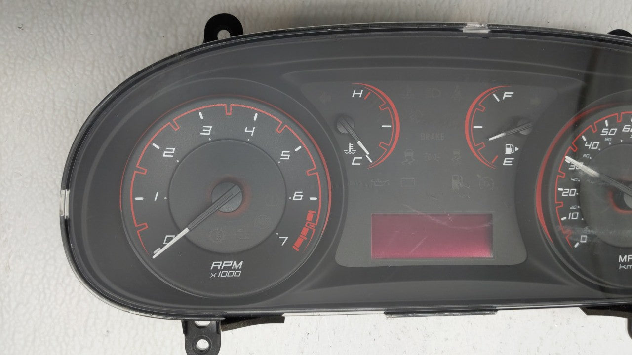 2015 Dodge Dart Instrument Cluster Speedometer Gauges P/N:M9-5LWH4R M9-5FG14R Fits OEM Used Auto Parts - Oemusedautoparts1.com