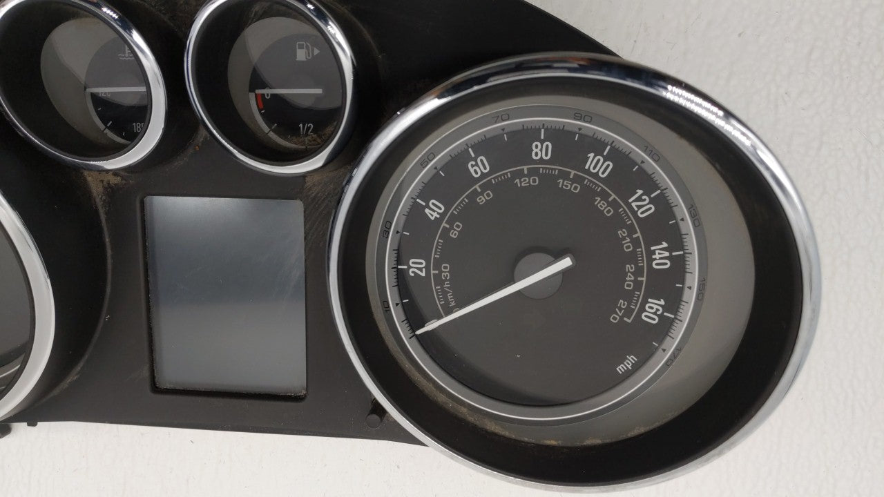 2013 Buick Verano Instrument Cluster Speedometer Gauges P/N:22978276 Fits OEM Used Auto Parts - Oemusedautoparts1.com