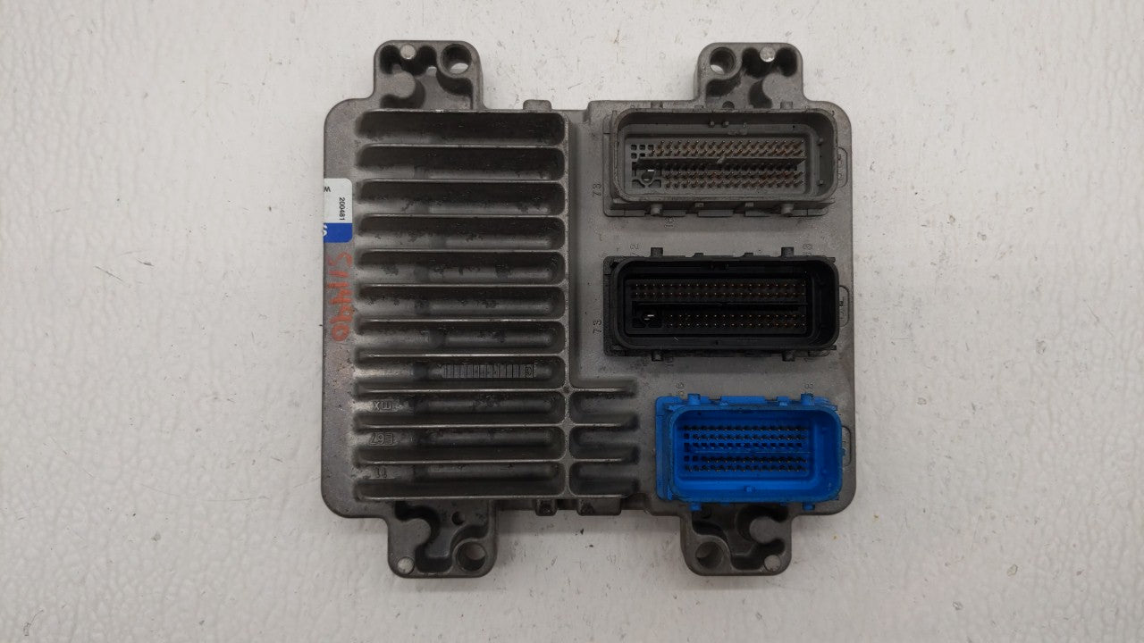 2008 Buick Enclave PCM Engine Computer ECU ECM PCU OEM P/N:12603998 12617014 Fits 2005 2006 2007 2009 2010 OEM Used Auto Parts - Oemusedautoparts1.com