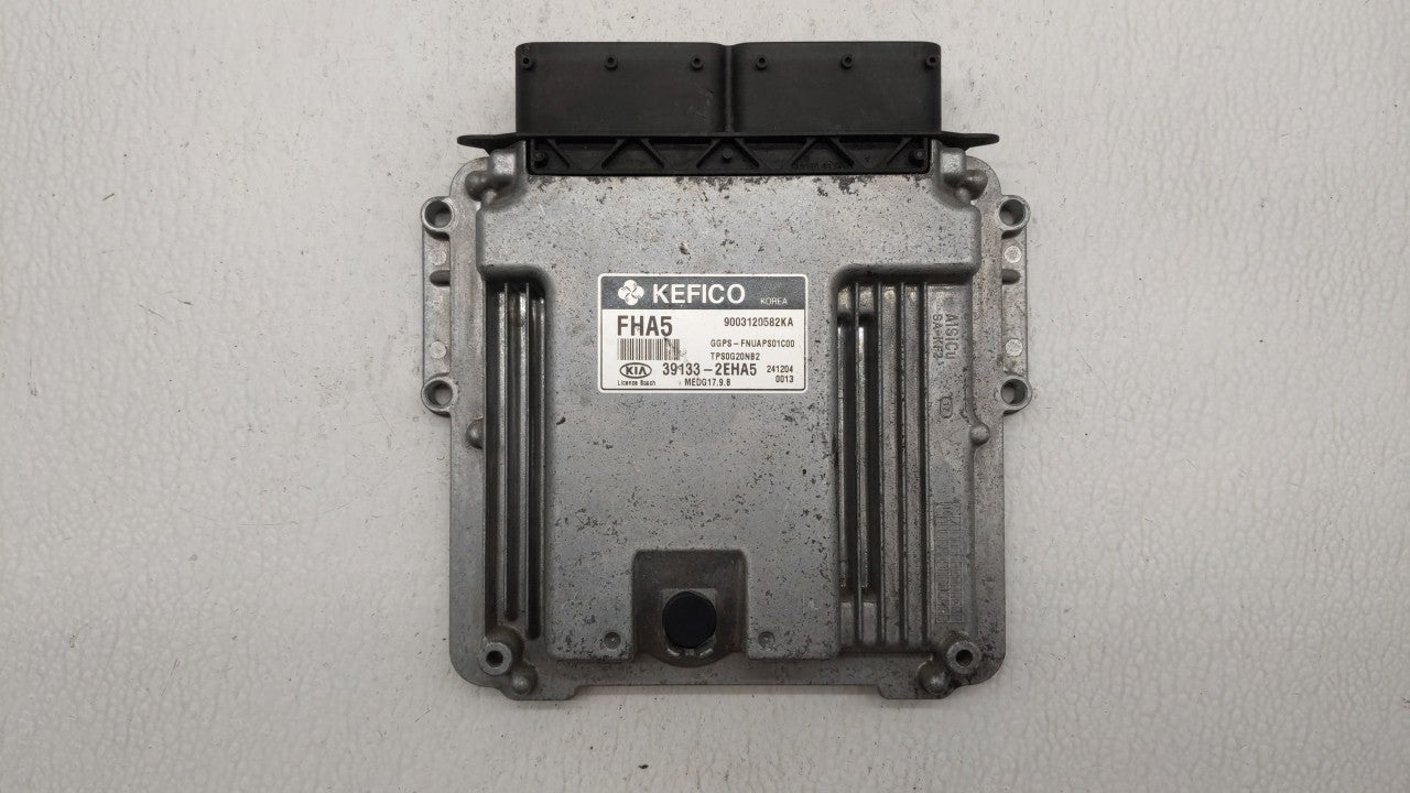 2015 Kia Soul PCM Engine Computer ECU ECM PCU OEM P/N:39133-2EHA5 39132-2EHA5 Fits OEM Used Auto Parts - Oemusedautoparts1.com