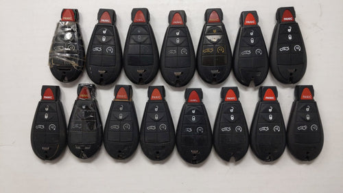 Lot of 15 Aftermarket Keyless Entry Remote Fob MIXED FCC IDS MIXED PART