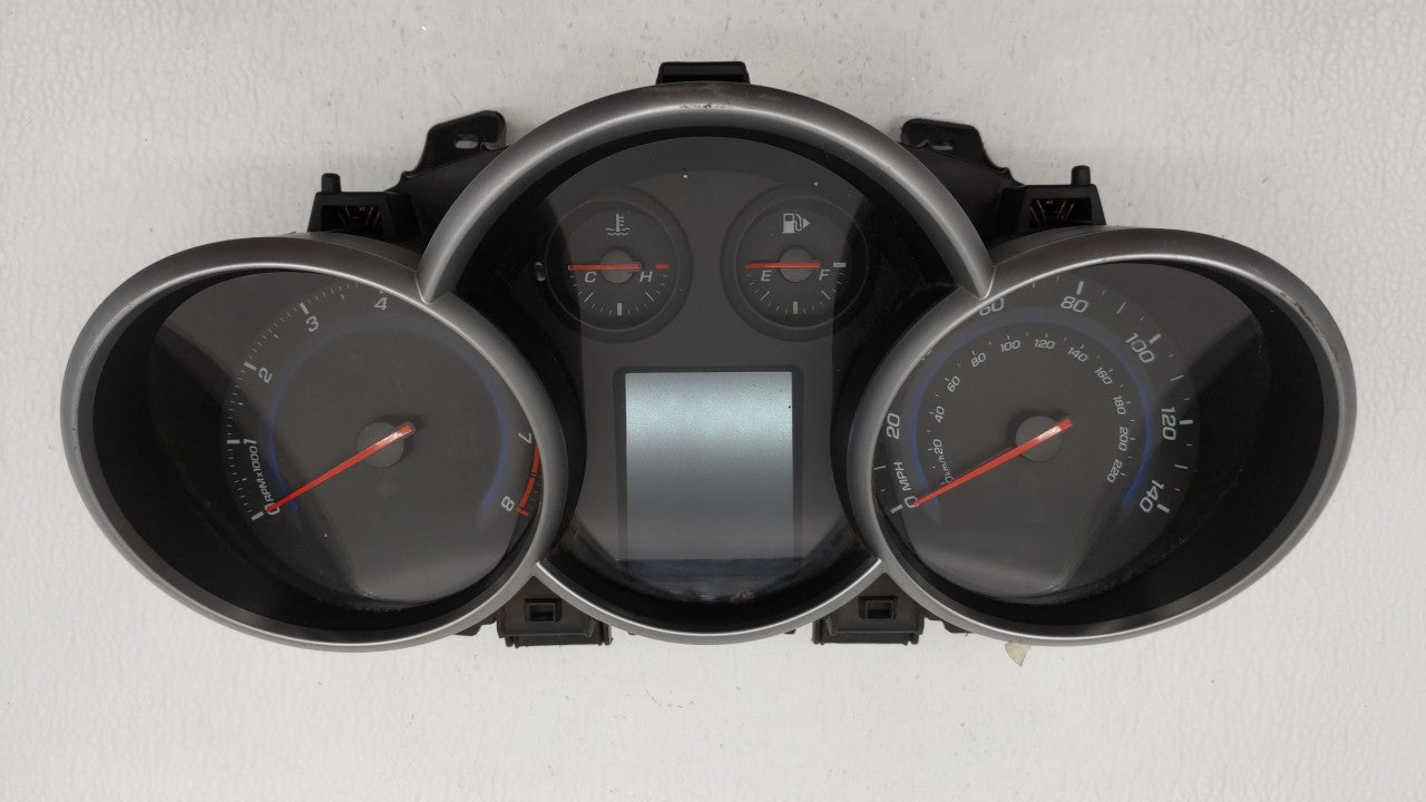 2011 Chevrolet Cruze Instrument Cluster Speedometer Gauges P/N:95235824 811511914 Fits OEM Used Auto Parts - Oemusedautoparts1.com