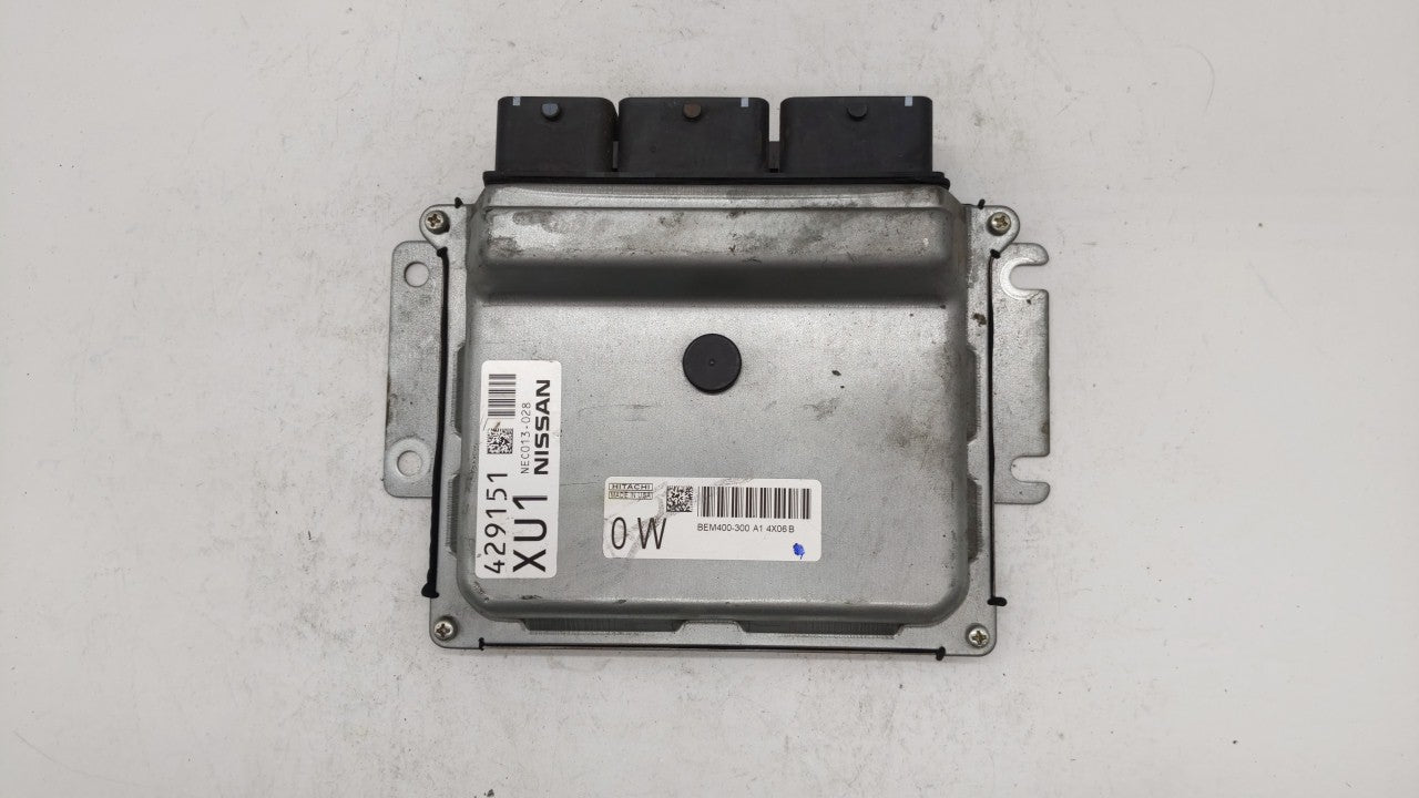 2013-2015 Nissan Sentra PCM Engine Computer ECU ECM PCU OEM P/N:BEM404-300 A1 NEC001-666 Fits 2013 2014 2015 OEM Used Auto Parts - Oemusedautoparts1.com