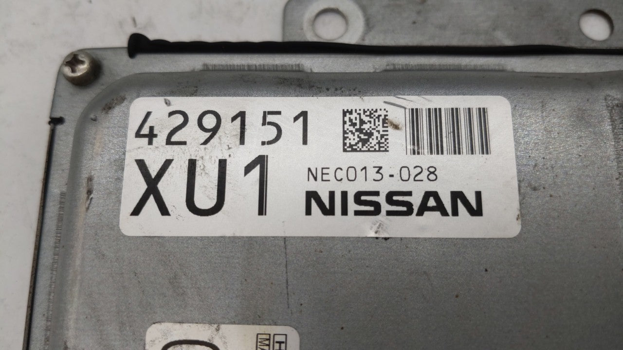 2013-2015 Nissan Sentra PCM Engine Computer ECU ECM PCU OEM P/N:BEM404-300 A1 NEC001-666 Fits 2013 2014 2015 OEM Used Auto Parts - Oemusedautoparts1.com