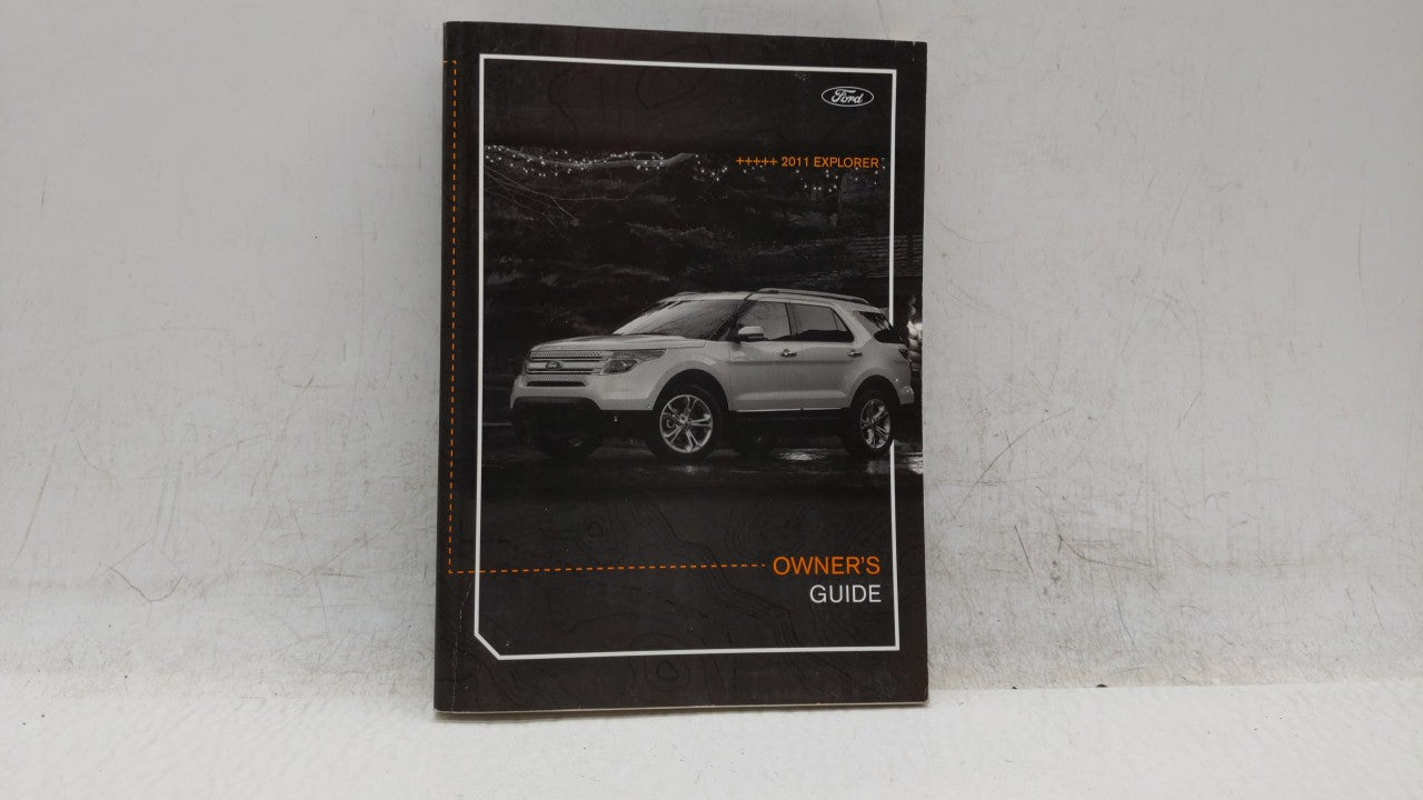 2011 Ford Explorer Owners Manual Book Guide OEM Used Auto Parts - Oemusedautoparts1.com