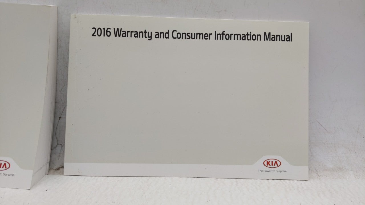 2016 Kia Forte Owners Manual Book Guide OEM Used Auto Parts - Oemusedautoparts1.com