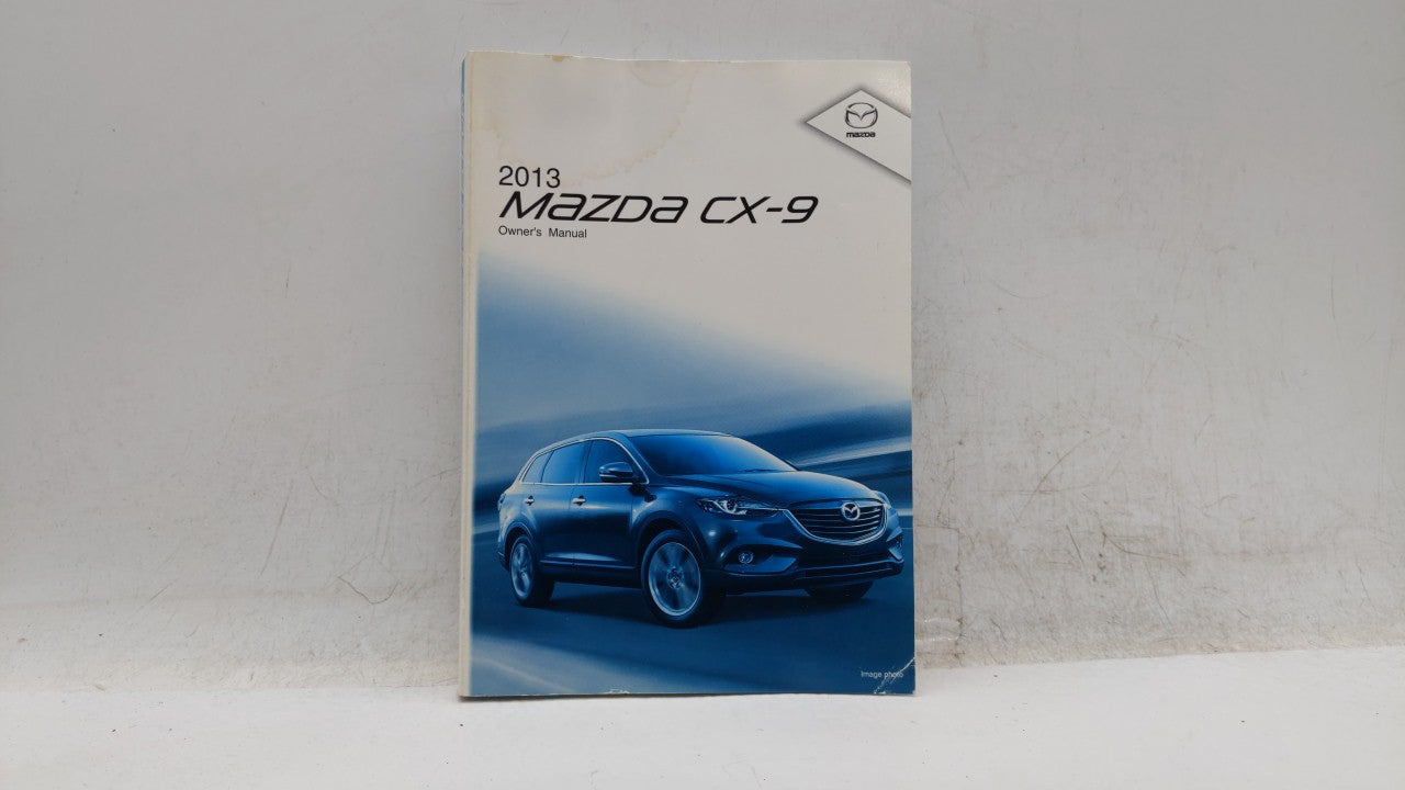 2013 Mazda Cx-9 Owners Manual Book Guide OEM Used Auto Parts - Oemusedautoparts1.com