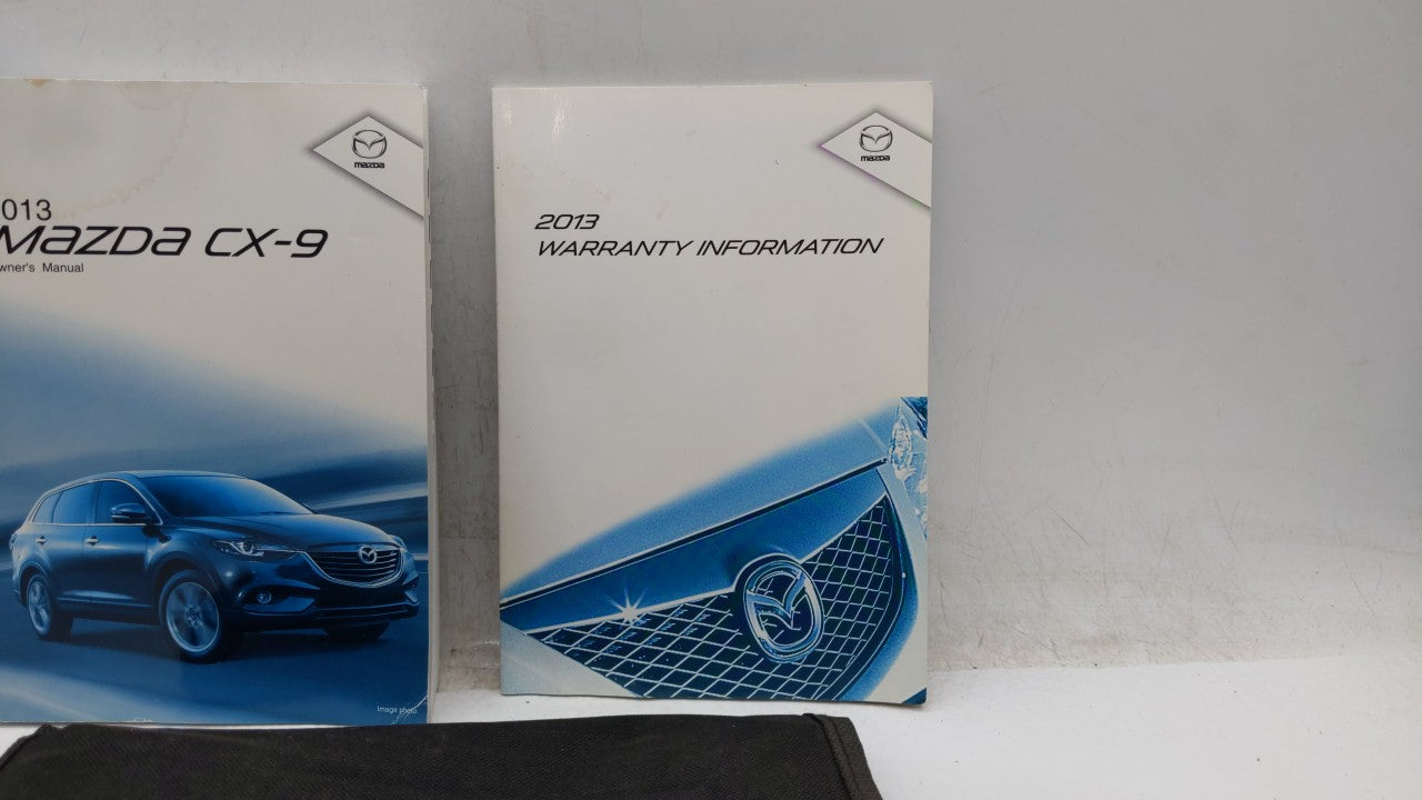 2013 Mazda Cx-9 Owners Manual Book Guide OEM Used Auto Parts - Oemusedautoparts1.com