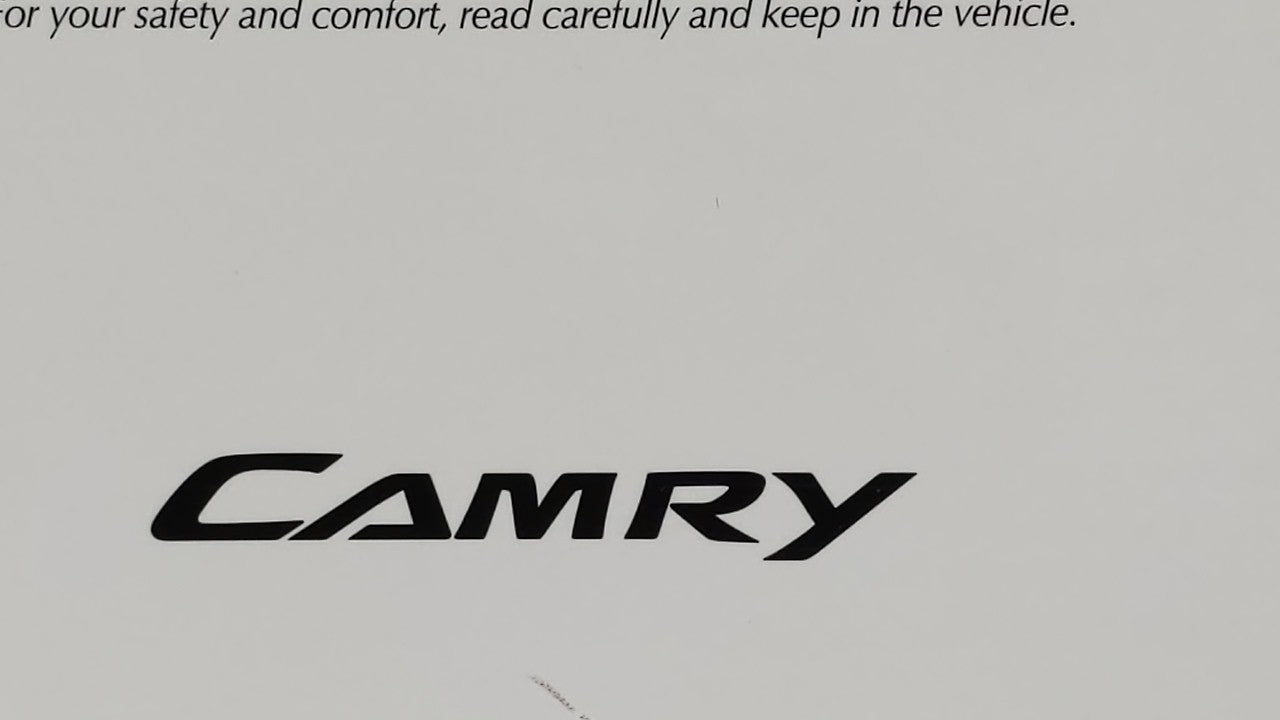 2010 Toyota Camry Owners Manual 221098 - Oemusedautoparts1.com