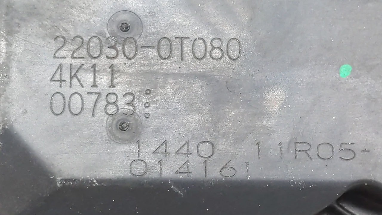2011-2018 Toyota Corolla Throttle Body P/N:22030-0T080 Fits 2011 2012 2013 2014 2015 2016 2017 2018 OEM Used Auto Parts - Oemusedautoparts1.com