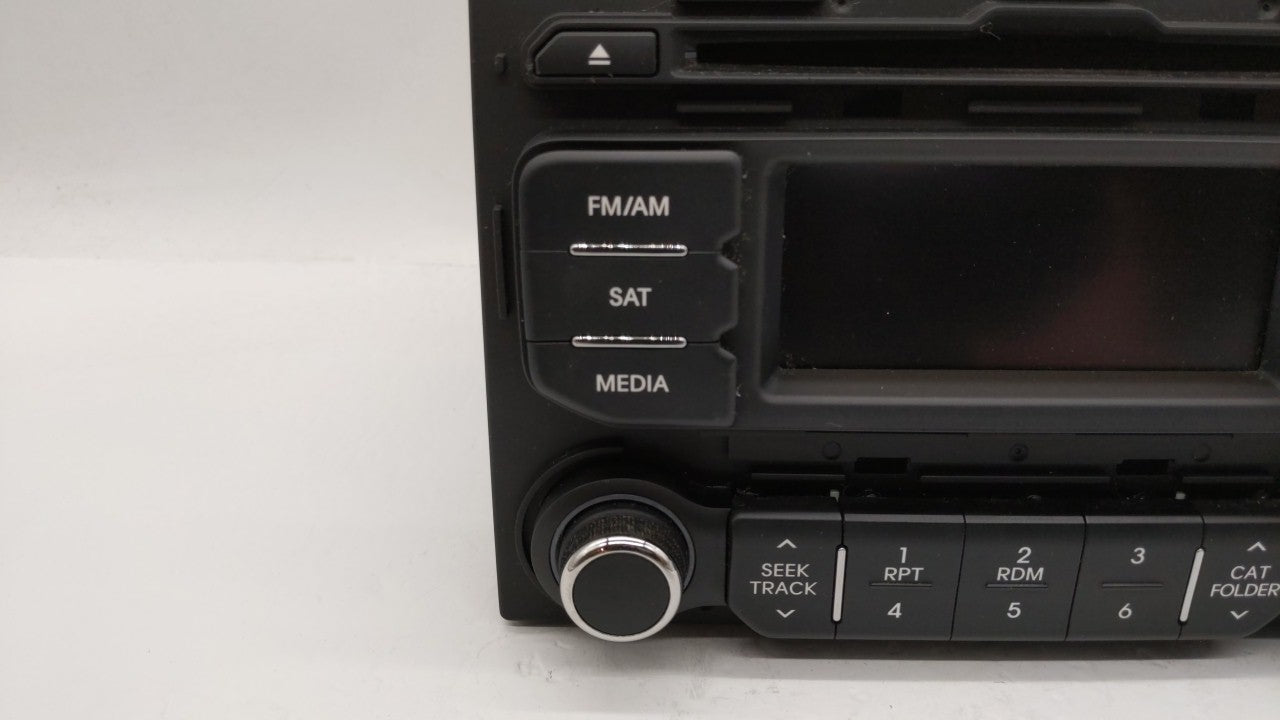 2012-2015 Kia Rio Radio AM FM Cd Player Receiver Replacement P/N:96170-1W950CA 96170-1W900CA Fits 2012 2013 2014 2015 OEM Used Auto Parts - Oemusedautoparts1.com