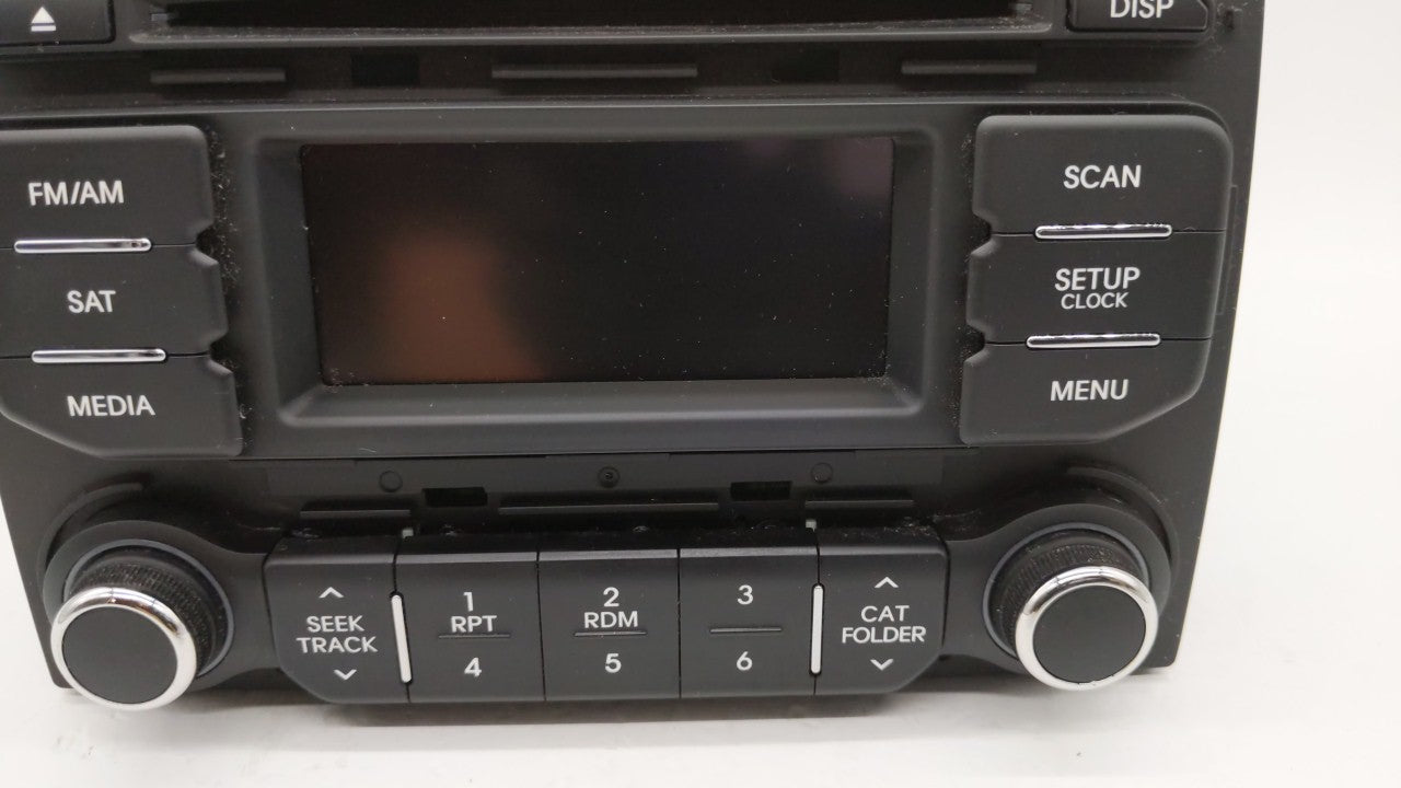 2012-2015 Kia Rio Radio AM FM Cd Player Receiver Replacement P/N:96170-1W950CA 96170-1W900CA Fits 2012 2013 2014 2015 OEM Used Auto Parts - Oemusedautoparts1.com