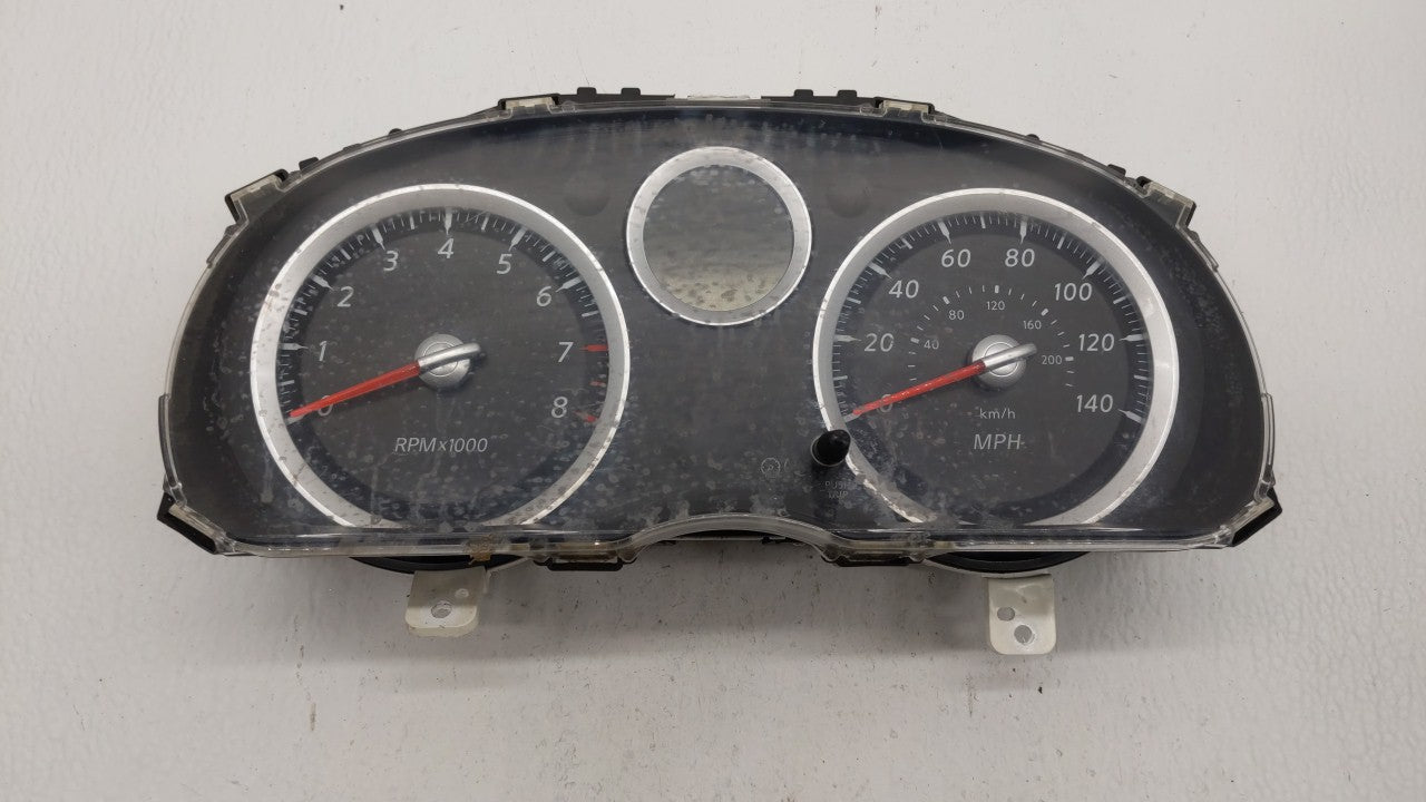 2010 Nissan Sentra Instrument Cluster Speedometer Gauges P/N:24810ZT72E Fits OEM Used Auto Parts - Oemusedautoparts1.com