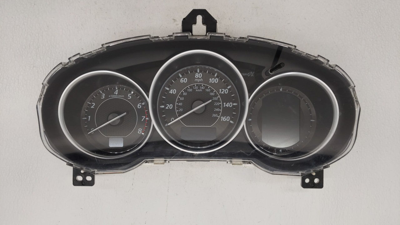 2014 Mazda 6 Instrument Cluster Speedometer Gauges P/N:11 GLK2 E Fits OEM Used Auto Parts - Oemusedautoparts1.com