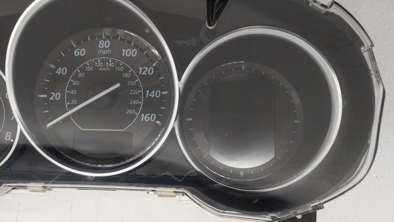 2014 Mazda 6 Instrument Cluster Speedometer Gauges P/N:11 GLK2 E Fits OEM Used Auto Parts - Oemusedautoparts1.com