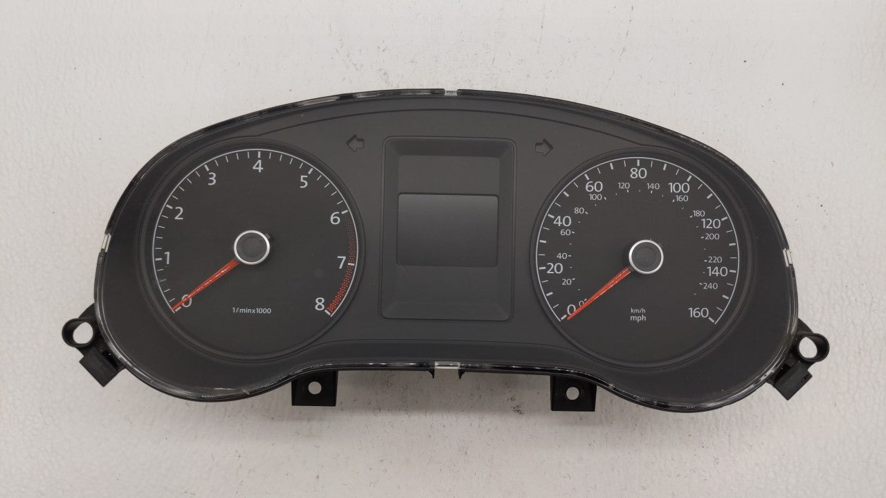 2014 Volkswagen Jetta Instrument Cluster Speedometer Gauges P/N:5C6920953 5C6 920 953 Fits OEM Used Auto Parts - Oemusedautoparts1.com