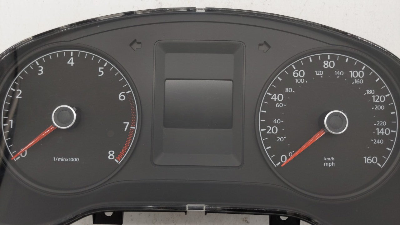2014 Volkswagen Jetta Instrument Cluster Speedometer Gauges P/N:5C6920953 5C6 920 953 Fits OEM Used Auto Parts - Oemusedautoparts1.com