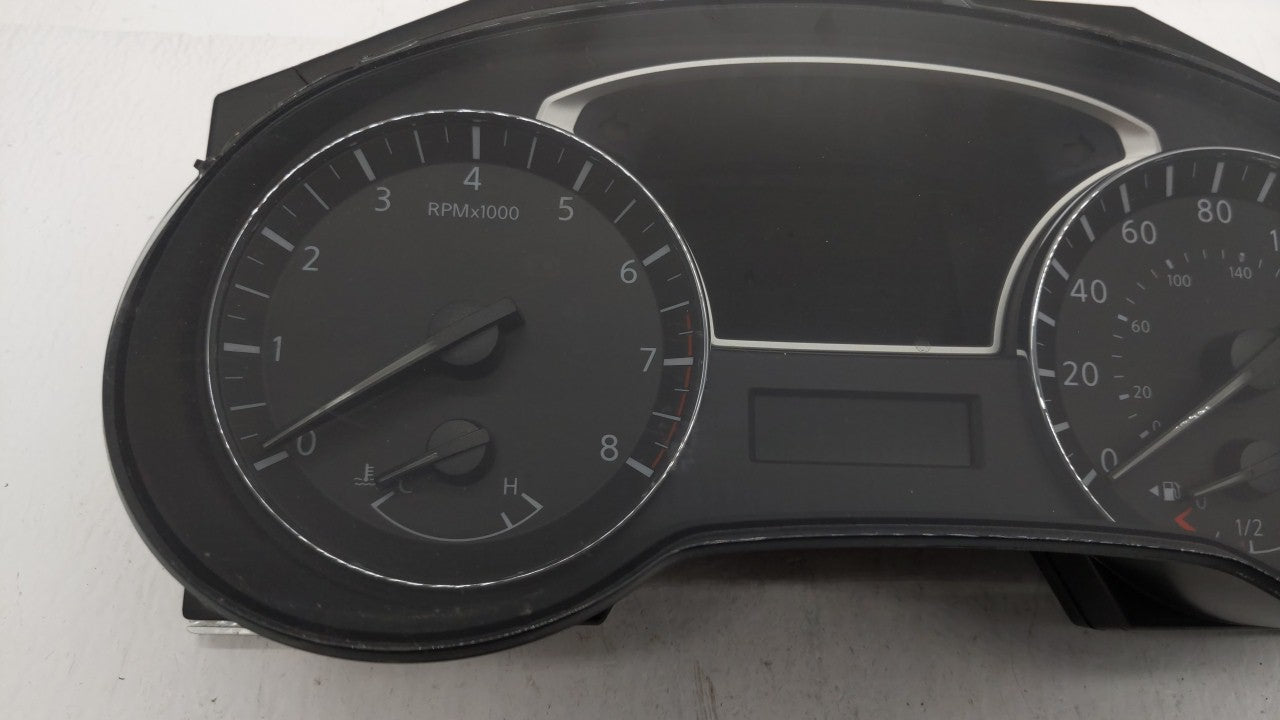 2015 Nissan Altima Instrument Cluster Speedometer Gauges P/N:24810 9HP0A B4 24810 9HP0A Fits OEM Used Auto Parts - Oemusedautoparts1.com