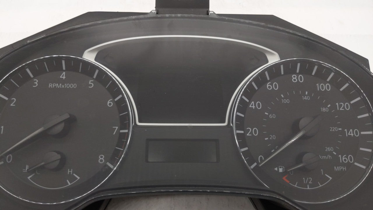 2015 Nissan Altima Instrument Cluster Speedometer Gauges P/N:24810 9HP0A B4 24810 9HP0A Fits OEM Used Auto Parts - Oemusedautoparts1.com