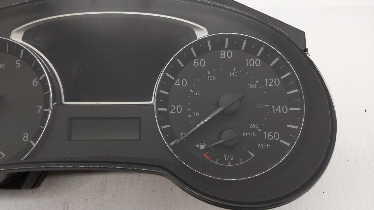 2015 Nissan Altima Instrument Cluster Speedometer Gauges P/N:24810 9HP0A B4 24810 9HP0A Fits OEM Used Auto Parts - Oemusedautoparts1.com