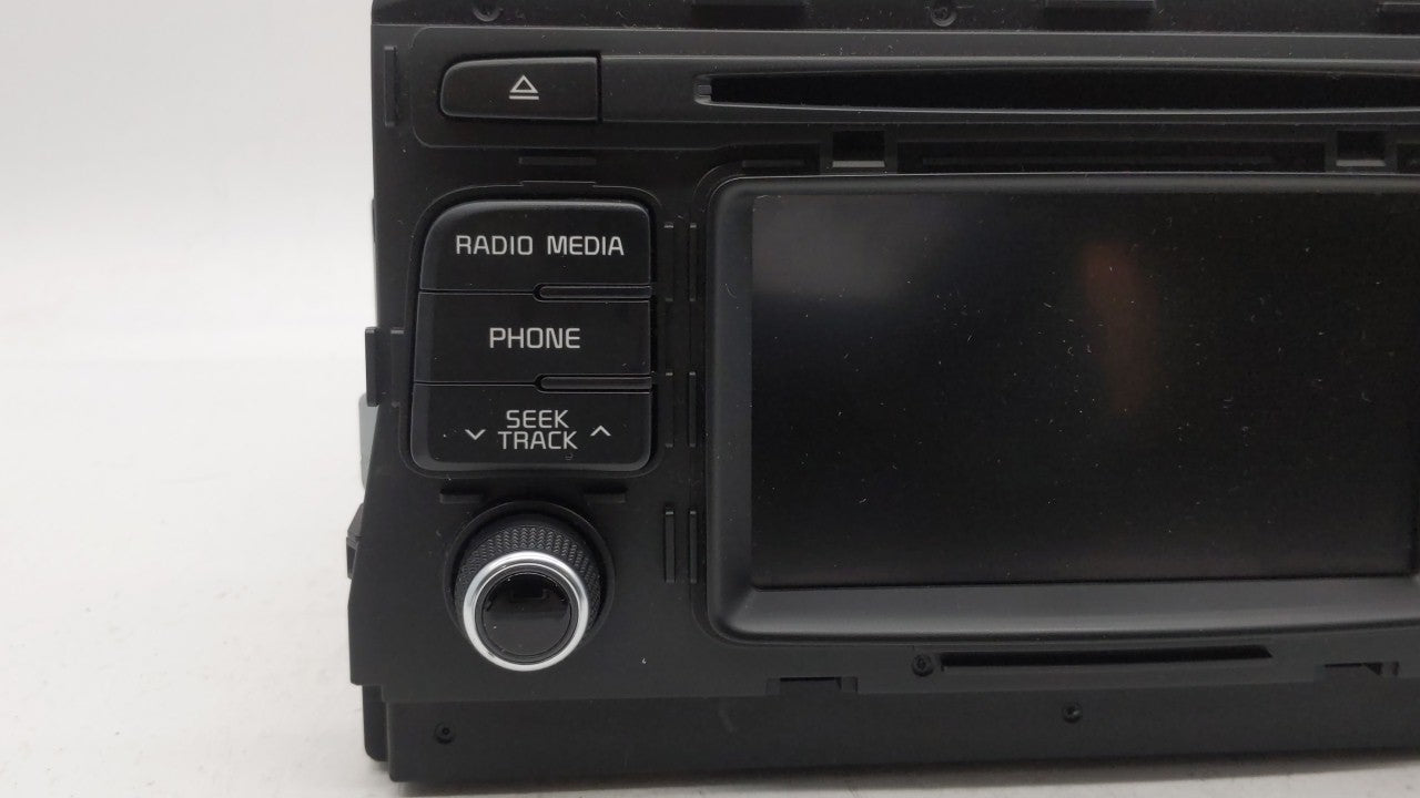 2016-2018 Kia Optima Radio AM FM Cd Player Receiver Replacement P/N:96180-D5100WK AC1A1D5AN Fits 2016 2017 2018 OEM Used Auto Parts - Oemusedautoparts1.com