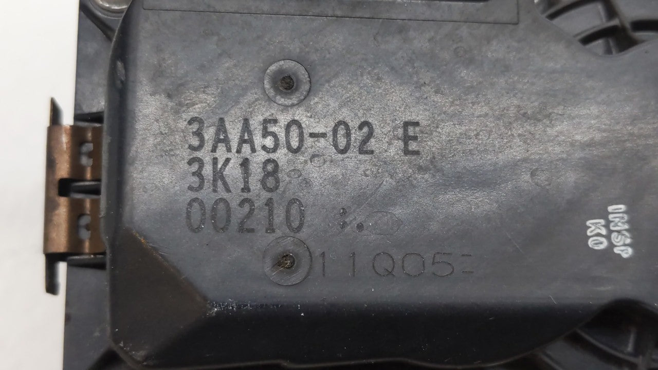 2012-2019 Nissan Versa Throttle Body P/N:3AA50-02 C 3AA50-02 F Fits 2012 2013 2014 2015 2016 2017 2018 2019 OEM Used Auto Parts - Oemusedautoparts1.com