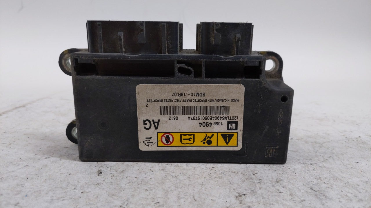 2012-2012 Chevrolet Cruze Chassis Control Module Ccm Bcm Body Control - Oemusedautoparts1.com