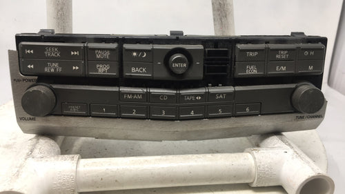 2006 Nissan Maxima Radio AM FM Cd Player Receiver Replacement P/N:28395-ZK00B Fits OEM Used Auto Parts