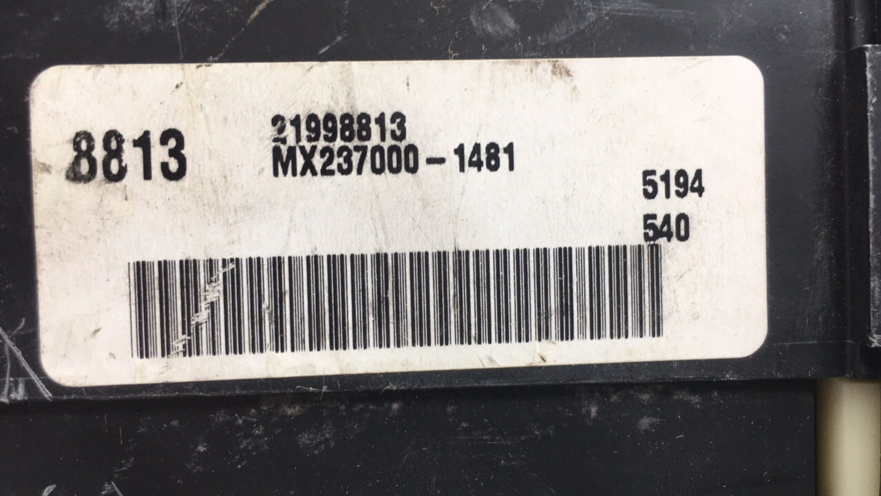 2005-2006 Cadillac Cts Climate Control Module Temperature AC/Heater Replacement P/N:21998813 Fits 2005 2006 OEM Used Auto Parts - Oemusedautoparts1.com