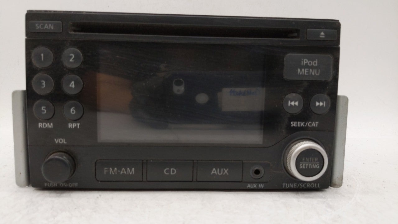 2011 Nissan Quest Radio AM FM Cd Player Receiver Replacement P/N:28185 1JA0B Fits OEM Used Auto Parts - Oemusedautoparts1.com