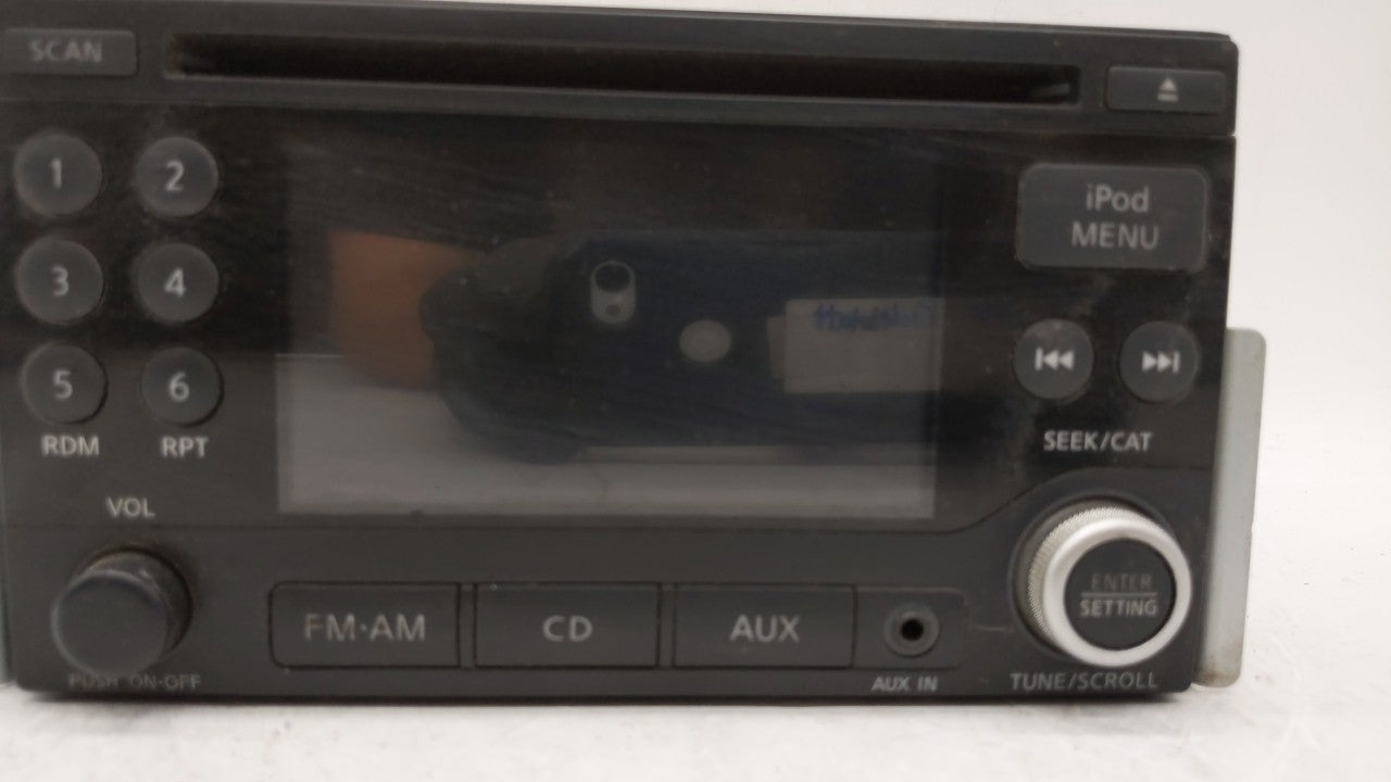 2011 Nissan Quest Radio AM FM Cd Player Receiver Replacement P/N:28185 1JA0B Fits OEM Used Auto Parts - Oemusedautoparts1.com