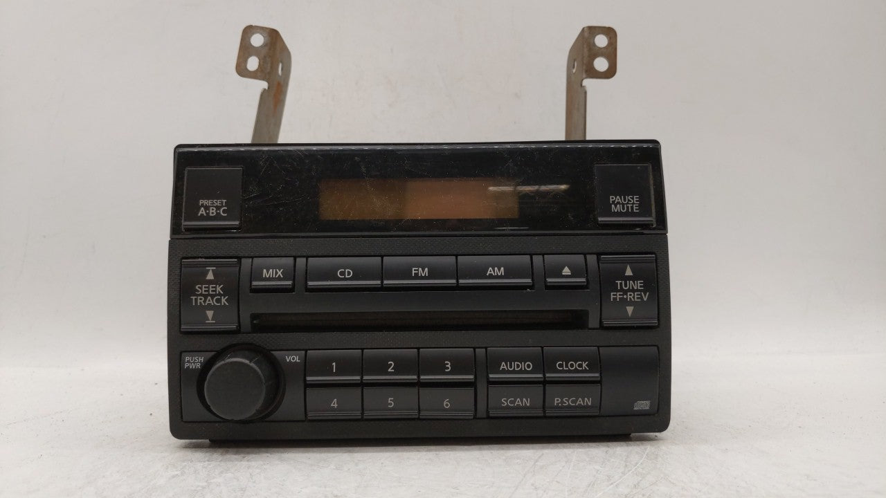 2005-2006 Nissan Altima Radio AM FM Cd Player Receiver Replacement P/N:28185 ZB10B 28185 ZB00B Fits 2005 2006 OEM Used Auto Parts - Oemusedautoparts1.com