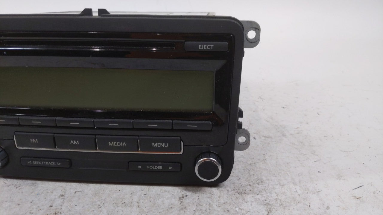 2009-2017 Volkswagen Tiguan Radio AM FM Cd Player Receiver Replacement P/N:1K0 035 180 AC 5N0 035 164 A Fits OEM Used Auto Parts - Oemusedautoparts1.com