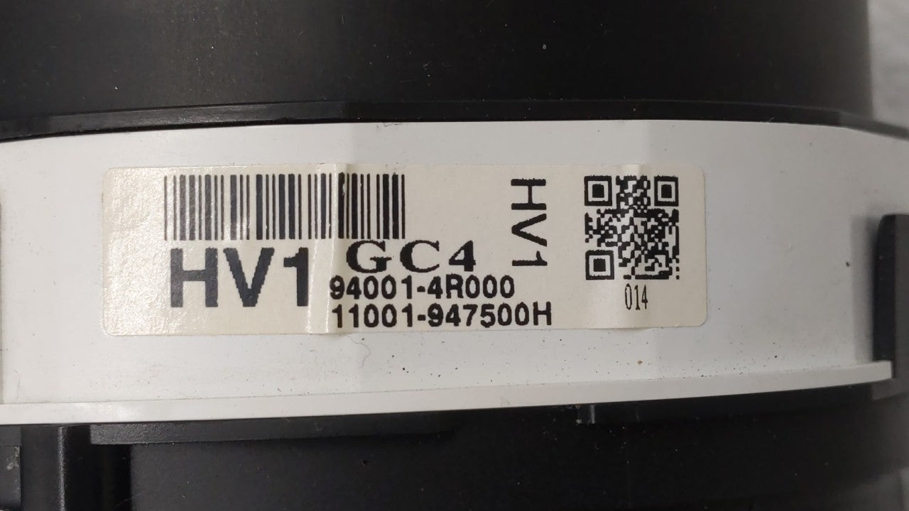 2011-2015 Hyundai Sonata Instrument Cluster Speedometer Gauges P/N:94001-4R000 94001-4R003 Fits 2011 2012 2013 2014 2015 OEM Used Auto Parts - Oemusedautoparts1.com